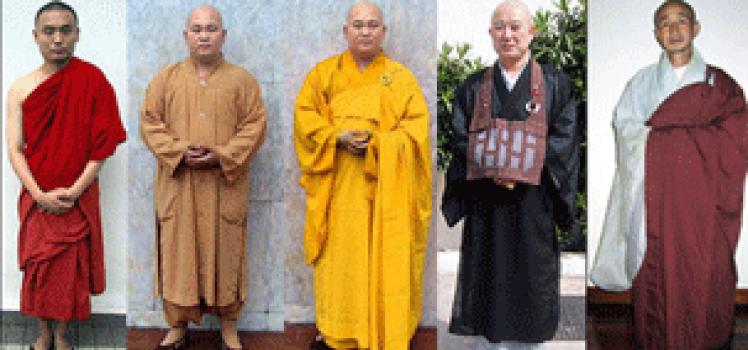 Одеяние буддийских монахов Почему у монахов оранжевая одежда
